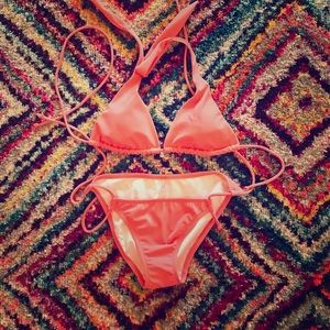 Never worn Victoria secret triangle bikini